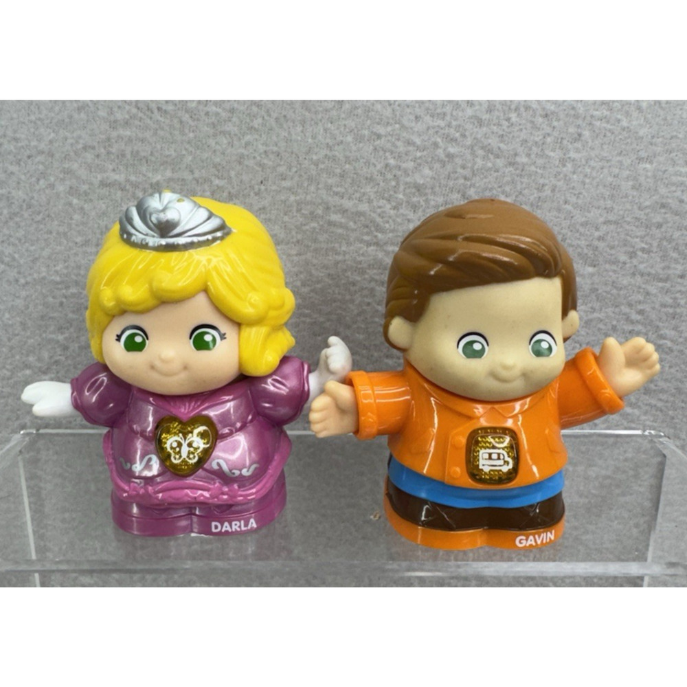 VTech Go Go Smart Friends Princess Darla & Gavin Figures Talking Replacement